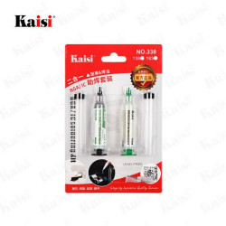 KAISI SOLDERING SET WITH 338 FLUX AND 138 DEGREE PASTE